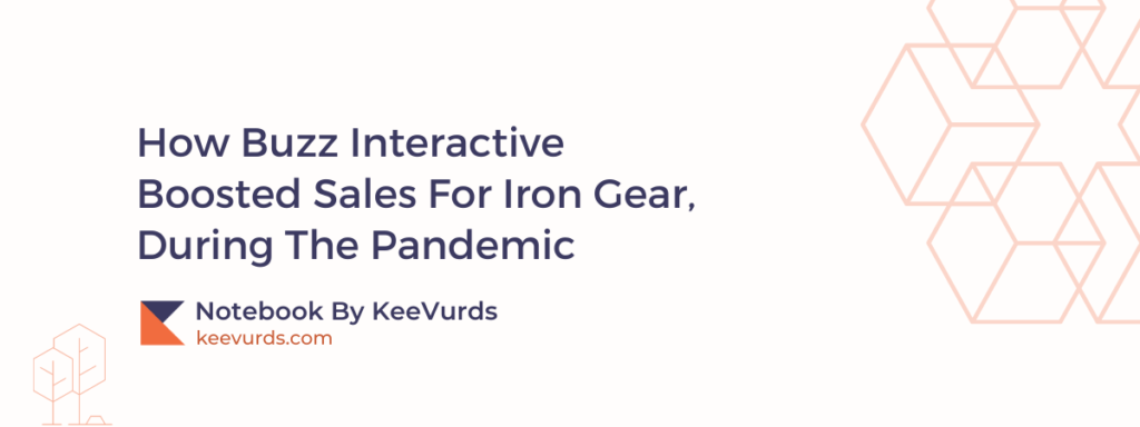 How Buzz Interactive Boosted Sales For Iron Gear, During The Pandemic