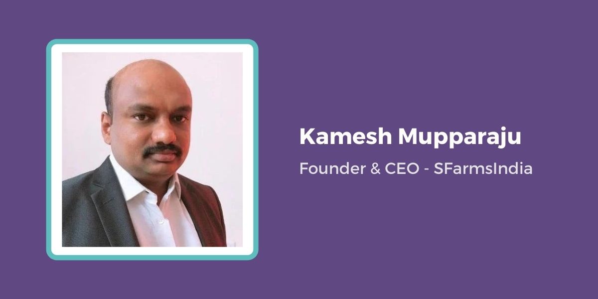 Kamesh Mupparaju Founder & CEO
