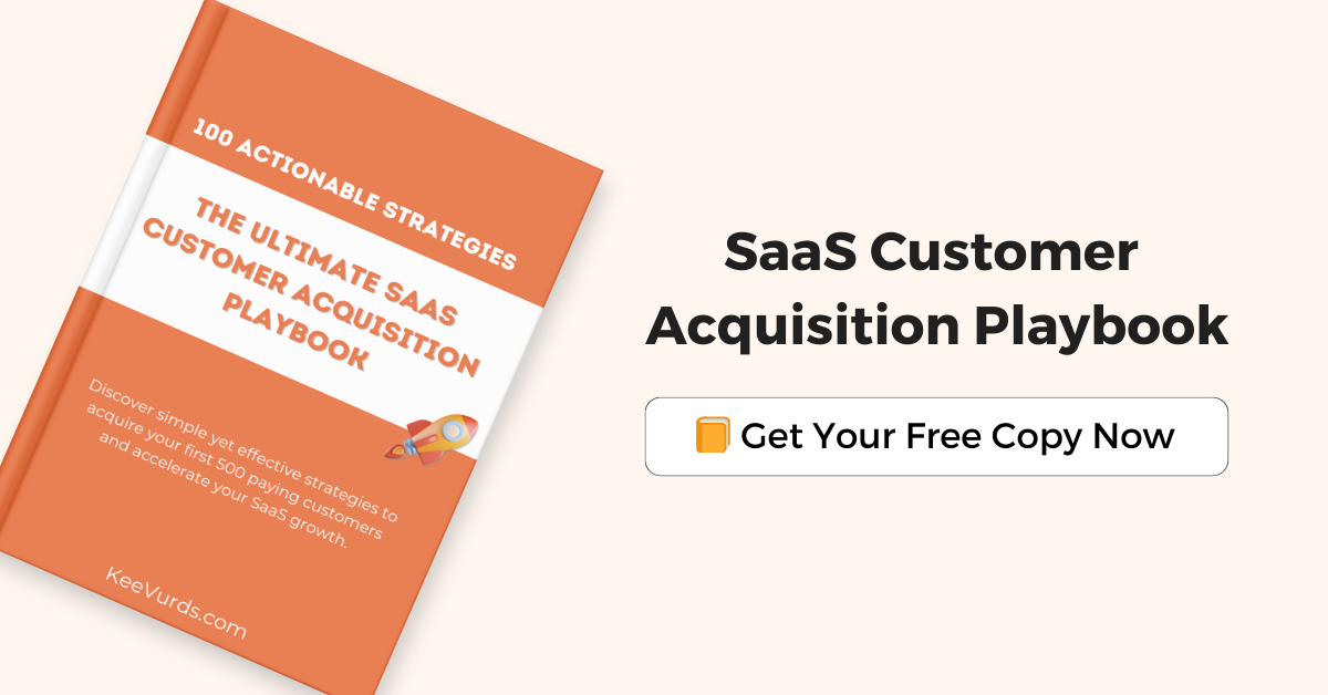 SaaS Customer Acquisition Playbook Featured Image